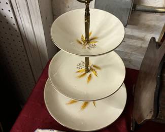 vintage dessert rack