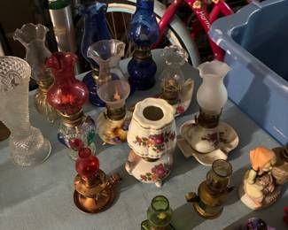 oil lamps