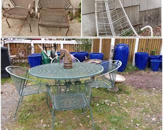 Vintage Metal Patio Furniture
