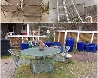 Vintage Metal Patio Furniture