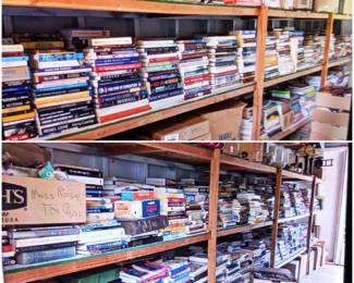 Just a few of the over 3000 books! 