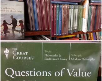 Large collection of The Great Courses