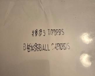 1989 book baseball cards