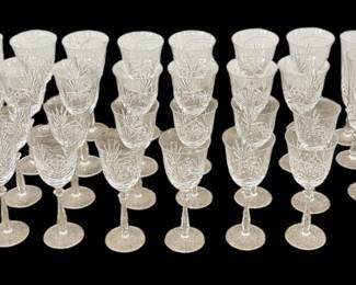 Collection of NORITAKE "Hampton Hall" Crystal Glassware