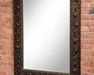 Gilt Flower Mirror