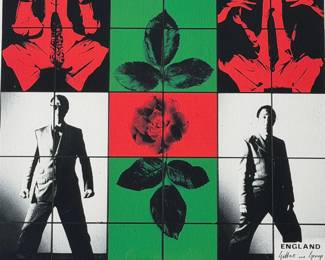 1980 GILBERT & GEORGE (English, b.1943, 1942) "England" Mixed Media