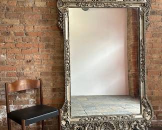 HOWARD ELLIOT Marquette Antique Full Length Mirror