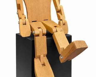 Vintage DON ELLEFSON Articulating Man Sculpture