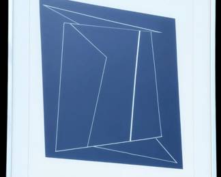 ROBERT MORTENSEN (Danish,1910-1993) Abstract Serigraph