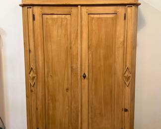 Traditional Pine Armoire 