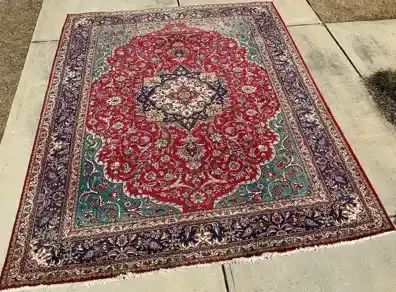  01 100 Wool Iranian Rug