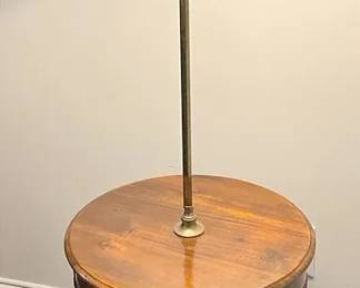 Vintage Spiral Leg Floor Lamp
