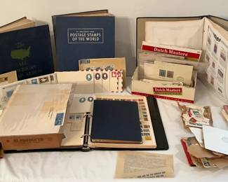 Vintage Stamp Collection