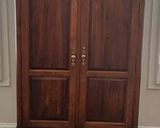 Solid Pine Entertainment Center