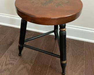 Hitchcock Stenciled Footstool