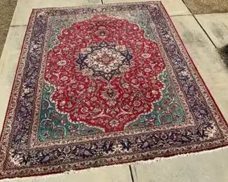  01 100 Wool Iranian Rug