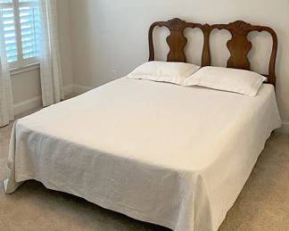 Vintage Bed With Bedding