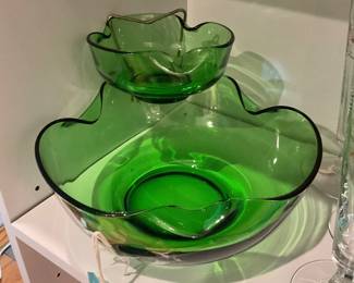 MCM emerald green cup n dip $38 + tax