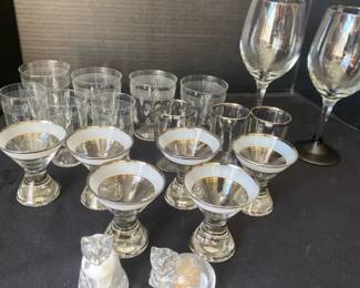 Assorted Drinking Glasses