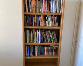 Landscape Books, Gardening Books, Casual Reading Hardbacks And More Plus Bookcase