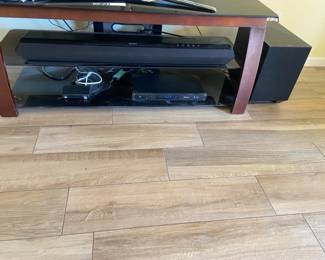 Sony Sound Bar, Sub Woofer, Tv Console 