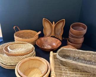 Wood And Baskets