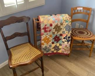 Granny And Friend Quilting Corner