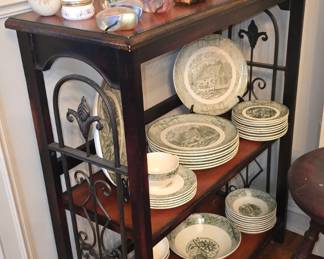 Display Shelf Wirth Iron Sides