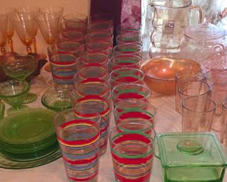 Uranium Vaseline Glass  - Retro Glasses