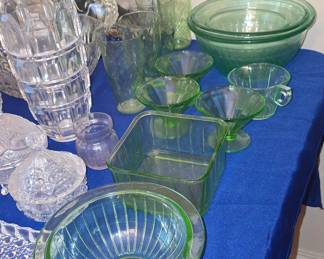 More Uranium Vaseline Glass 