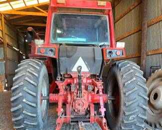 Back View of Tractor
