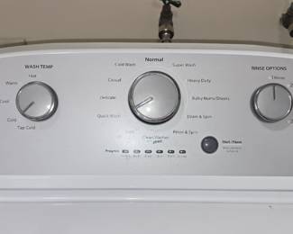 Whirlpool Washing machine Control Panel