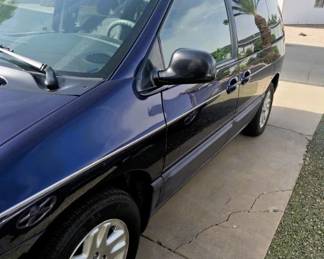 DODGE CARAVAN-7 PASSENGER VAN FOR SALE. PLACE BID AT REGISTER. INTERIOR BEAUTIFUL. ONLY $134K MILES
