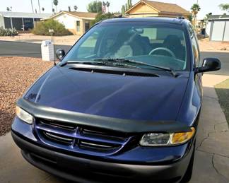 DODGE CARAVAN-7 PASSENGER VAN FOR SALE. PLACE BID AT REGISTER. INTERIOR BEAUTIFUL. ONLY $134K MILES