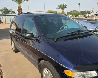 DODGE CARAVAN-7 PASSENGER VAN FOR SALE. PLACE BID AT REGISTER. INTERIOR BEAUTIFUL. ONLY $134K MILES