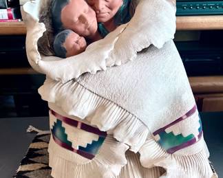 Native American sculpture 