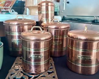 tin jar set