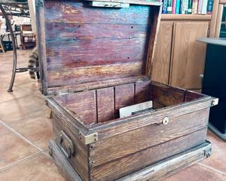 wooden chest