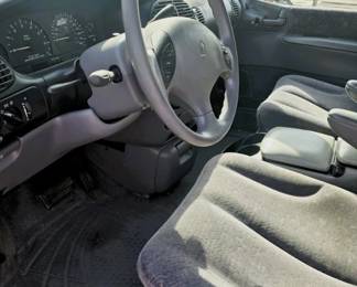 DODGE CARAVAN-7 PASSENGER VAN FOR SALE. PLACE BID AT REGISTER. INTERIOR BEAUTIFUL. ONLY $134K MILES
