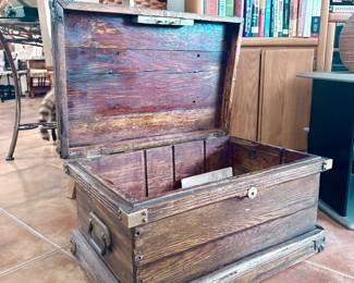 wooden chest