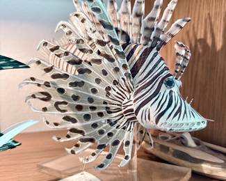 red lionfish mount