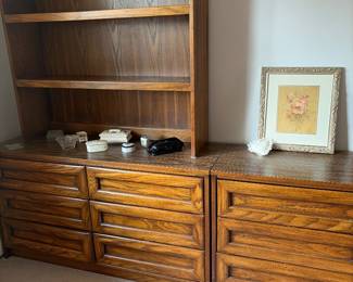 9draw dresser and hutch