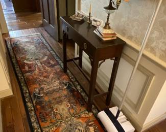 Mahogany Hall Table, Runner