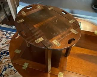 Vintage Chippendale style butler's tray