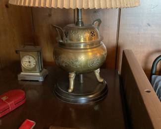 Vintage brass lamp