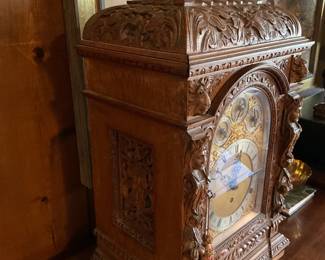 German antique ornate mantle clock