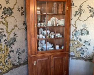 Wooden Corner Cabinet