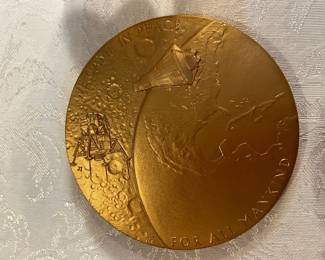 NASA Commemorative coin reverse