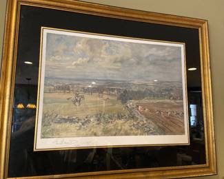 Hunting Countries" by Lionel Edwards, The Heythrop