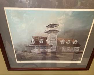 Virginia Beach Surf & Rescue building art